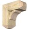 Ekena Millwork Legacy Craftsman Rough Sawn Bracket w/ Offset Brace, Douglas Fir, 8"W x 18"D x 18"H BKT0806X18X18LEC04RDF - alternate 1